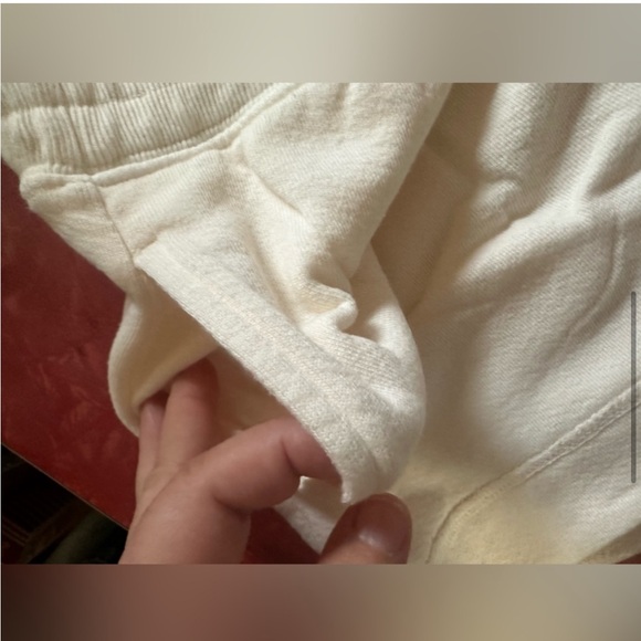 NWOT FREE PEOPLE RENEGADE SHORTS-cream - Picture 6 of 7